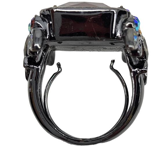 Marc by Marc Jacobs Ring Lot Black Ring and Gold Art Deco Rings - Picture 4 of 6